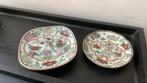 Twee kleine bordjes gold imari, Antiek en Kunst, Antiek | Vazen, Ophalen of Verzenden