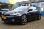 Volkswagen Golf Cabriolet 1.4 TSi "Highline" Cruise - Leder, Auto's, Voorwielaandrijving, Euro 5, Gebruikt, Zwart