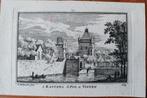 kleine gravure kasteel Vianen 18e eeuw Rademaker, Antiek en Kunst, Ophalen of Verzenden