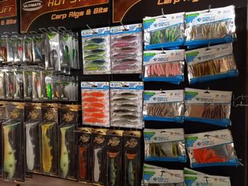 Restpartij kunstaas (Pluggen/Shads/Softbaits) 146 verp. beschikbaar voor biedingen