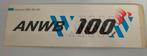 Sticker ANWB 100 jaar 1983, Verzamelen, Ophalen of Verzenden, Nieuw, Bedrijf of Vereniging