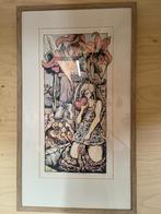 Bob Lejeune - De Slangenkuil Litho, Antiek en Kunst, Kunst | Litho's en Zeefdrukken, Ophalen of Verzenden