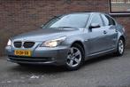 BMW 5-serie 525i Executive '08 Navi Clima Cruise Inruil moge, Auto's, Gebruikt, Zwart, 2000 kg, 1505 kg