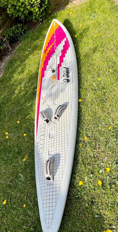 Klepper S gun old school speedboard, Watersport en Boten, Windsurfen, Gebruikt, Zeil, Minder dan 250 cm, Ophalen of Verzenden