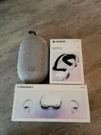 Meta Quest 2 + Elite Strap met Batterij en travel case, Ophalen of Verzenden, Gebruikt, Overige merken