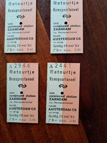 EERSTE TREIN DOOR HEMSPOORTUNNEL BIJ ZAANDAM  beschikbaar voor biedingen