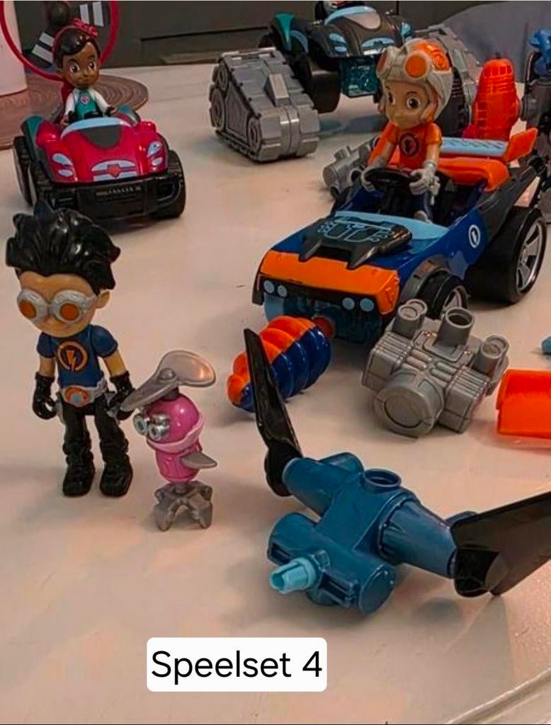Rusty Rivets Speelset - inclusief twee figuren, Ophalen of Verzenden