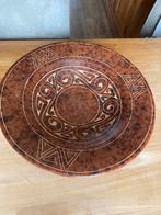 Grote Ronde Achaal 47 cm, Huis en Inrichting, Gebruikt, Schaal, Rond, Ophalen of Verzenden