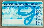 Voetbal kaart / card Vriendenkring De Graafschap 2000 - 2001, Ophalen of Verzenden, Zo goed als nieuw, Buitenlandse clubs, Poster, Plaatje of Sticker