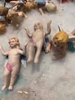 #kerst antieke bisq engeltjes, Diversen, Kerst, Gebruikt, T, Ophalen of Verzenden, N