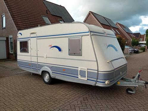 TEC caravan 490 K1, Caravans en Kamperen, Caravans, Particulier, tot en met 4, 1000 - 1250 kg, Rondzit, T.E.C., Lengtebed, Vast bed