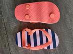 slippers maat 21-22, oranje/blauw/wit, Ophalen, Jongetje of Meisje, Gebruikt, Schoentjes