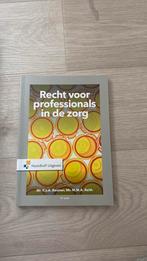 Recht voor professionals in de zorg - ISBN 9789001863043, Boeken, Studieboeken en Cursussen, Ophalen of Verzenden, Alpha, Nieuw
