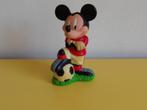 MICKEY MOUSE ALS VOETBALLER, Ophalen of Verzenden, Mickey Mouse, Zo goed als nieuw, Beeldje of Figuurtje