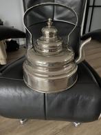 oude verchroomde koperen  thee ketel, Antiek en Kunst, Ophalen of Verzenden