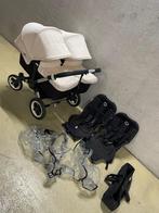 Bugaboo donkey Twin off white, Kinderen en Baby's, Kinderwagens en Combinaties, Gebruikt, Verstelbare duwstang, Bugaboo, Ophalen of Verzenden