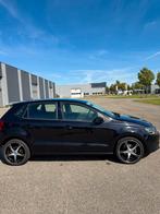 Volkswagen Polo 1.2 TSI 77KW DSG 2010 Zwart, Auto's, Volkswagen, Stof, Zwart, 4 cilinders, Zwart