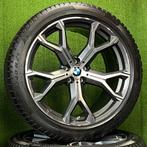 Originele 21 inch BMW 741M velgen winyerbanden X5 X6 g05 g06, Ophalen, Gebruikt, 275 mm, Banden en Velgen
