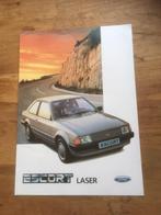 Autofolder/Brochure      Ford   Escort      aug 1983, Ophalen of Verzenden, Zo goed als nieuw, Ford