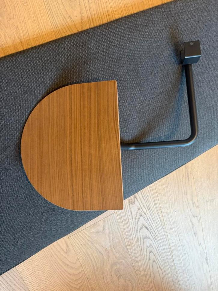 Auping original hoofdbord met bed tafeltjes, Huis en Inrichting, Slaapkamer | Bedden, Nieuw, Tweepersoons, 180 cm, Hout, Grijs