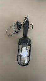 Industriele looplamp, Huis en Inrichting, Ophalen of Verzenden, Zo goed als nieuw, Glas, Industrieel