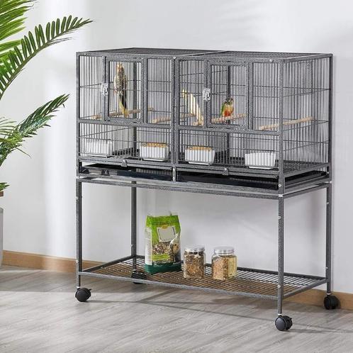 Hoge kwaliteit vogelkooi, Dieren en Toebehoren, Vogels | Hokken en Kooien, Zo goed als nieuw, Vogelkooi, Metaal, Ophalen of Verzenden