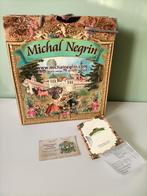Michal Negrin set. Oorbellen, ring en haarspeld., Ophalen of Verzenden, Zo goed als nieuw, Overige kleuren
