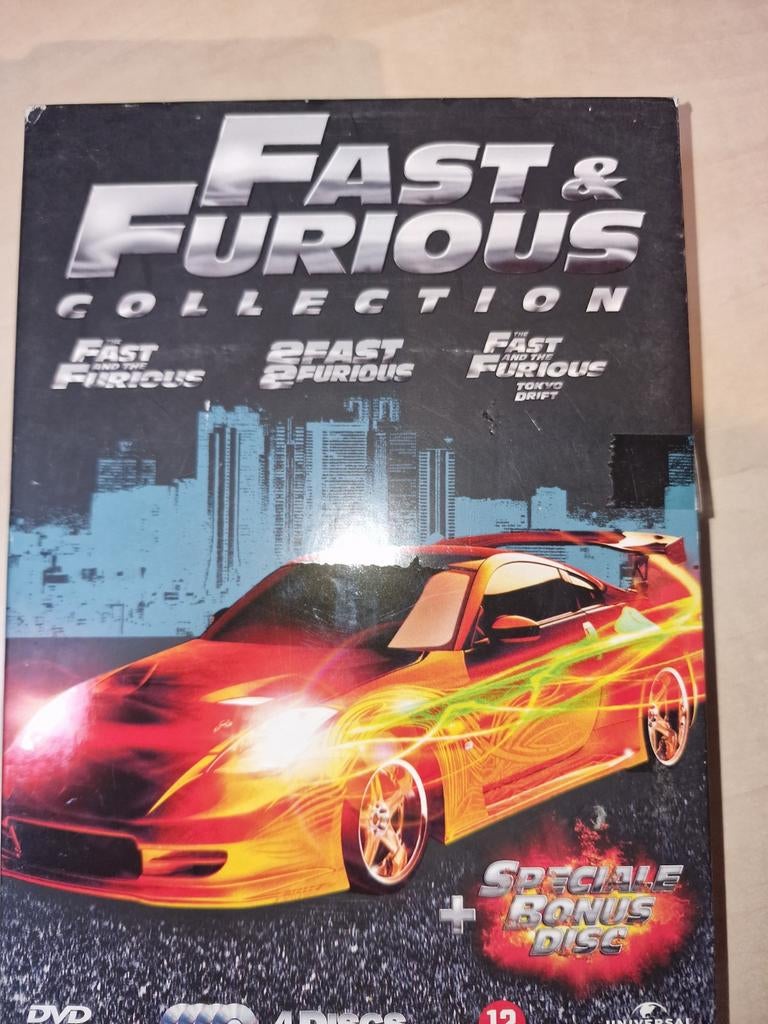 Fast & Furious Collection DVD Boxset, Cd's en Dvd's, Dvd's | Actie, Boxset, Actie, Ophalen of Verzenden, Zo goed als nieuw