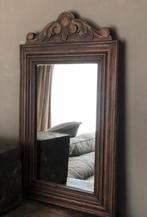 Klein kuif spiegeltje sober sleets, Antiek en Kunst, Ophalen of Verzenden