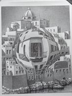 M.C.Escher Prent Balkon 1970, Antiek en Kunst, Verzenden