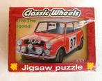 Mini Cooper S 1964 Rally Monte Carlo puzzel., Ophalen of Verzenden, Nieuw, Auto's