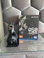 Logitech Astro A50 GEN4 Gaming Headset + Base Station, Ophalen of Verzenden, Zo goed als nieuw, Draadloos, Logitech Astro