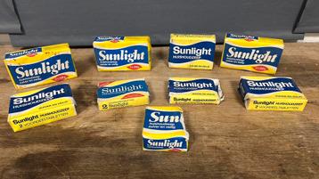 Sunlight zeep. 16 stuks. Oude verpakkingen. beschikbaar voor biedingen