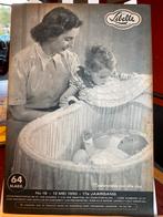 Libelle damesweekblad 1950 oa huishouden patronen breien etc, Ophalen of Verzenden, Zo goed als nieuw, Damesbladen