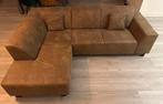 Leen Bakker Hoekbank Nino Links - Taupe, 250x175 cm, Ophalen, Gebruikt, Stof