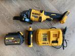 DeWalt 54V Haakse Slijper DCG418 - NIEUW incl. accu en lader, Ophalen, Nieuw, 1000 watt of meer, Haakse handslijpmachine