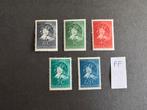 1937 Kinderzegels NVPH nr 300-304 postfris, Postzegels en Munten, Postzegels | Nederland, Verzenden, T/m 1940, Postfris