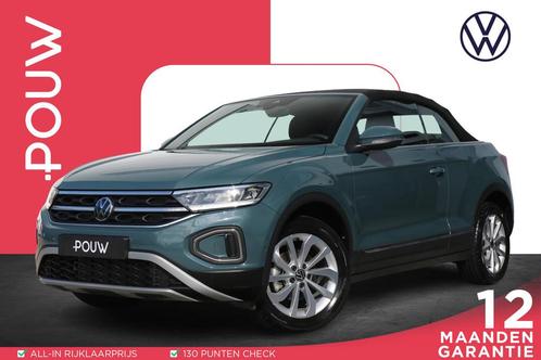 Volkswagen T-Roc Cabrio 1.5 TSI 150pk DSG Style | App Connec, Auto's, Volkswagen, Bedrijf, Te koop, T-Roc, ABS, Adaptive Cruise Control