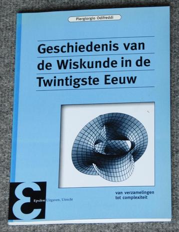 ## Geschiedenis van de Wiskunde in de Twintigste Eeuw # beschikbaar voor biedingen