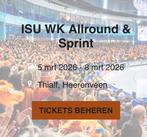 Thialf WK Allround en Sprint 7 maart, Tickets en Kaartjes, Eén persoon