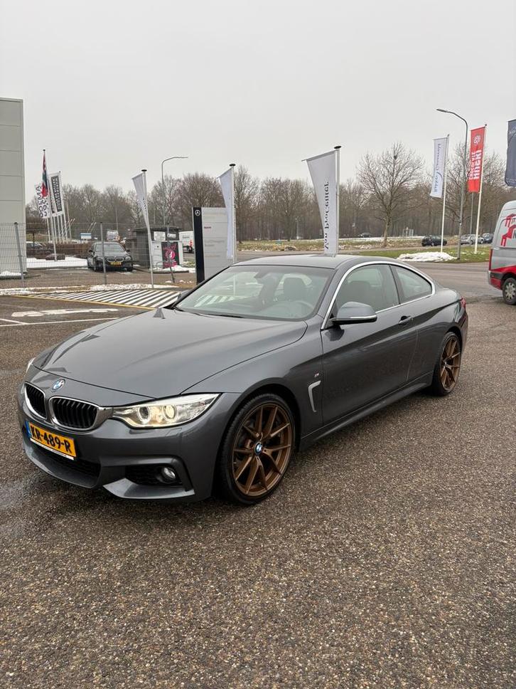 BMW 4-Serie 420IA 2.0 2016 Grijs, Auto's, BMW, Particulier, 4-Serie, Benzine, C, Coupé, Automaat, Origineel Nederlands, Zilver of Grijs