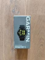 NIEUW! Garmin Vivoactive 5 Zwart, Sieraden, Tassen en Uiterlijk, Sporthorloges, Verzenden, Zwart, Garmin, Nieuw