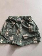 ZARA bermuda kort broekje ananas groen maat 110, Broek, Gebruikt, Jongen of Meisje, Ophalen of Verzenden