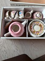 BLOND kinder thee- & gebakservies compleet ongebruikt+dienbl, Ophalen, Nieuw