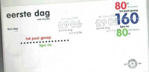 Nederland E388 Splitsing PTT KPN, Postzegels en Munten, Postzegels | Eerstedagenveloppen, Onbeschreven, Nederland, Ophalen
