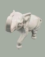 Vintage beeld olifant keramiek ca. 1980, Gebruikt, Nvt 2de hands, Nvt 2de hands, Ophalen of Verzenden