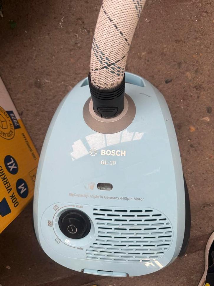 Bosch GL-20 Stofzuiger - Gebruikt, Witgoed en Apparatuur, Stofzuigers, Gebruikt, Stofzuiger, Minder dan 1200 watt, Stofzak, Ophalen of Verzenden