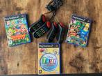 PS2 Buzzer set met 3 games (Jungle Party, Monsters, Disney), Gebruikt, Overige genres, Eén computer, Ophalen of Verzenden