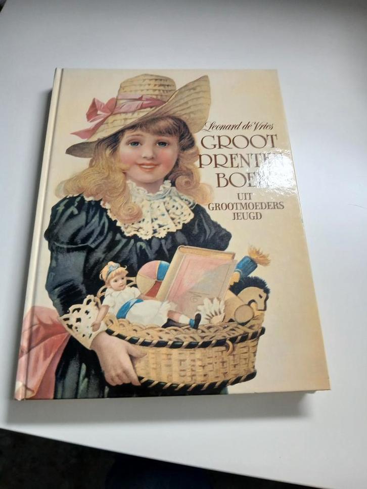 Groot Prentenboek uit Grootmoeders Jeugd, Boeken, Prentenboeken en Plaatjesalbums, Zo goed als nieuw, Prentenboek, Ophalen of Verzenden