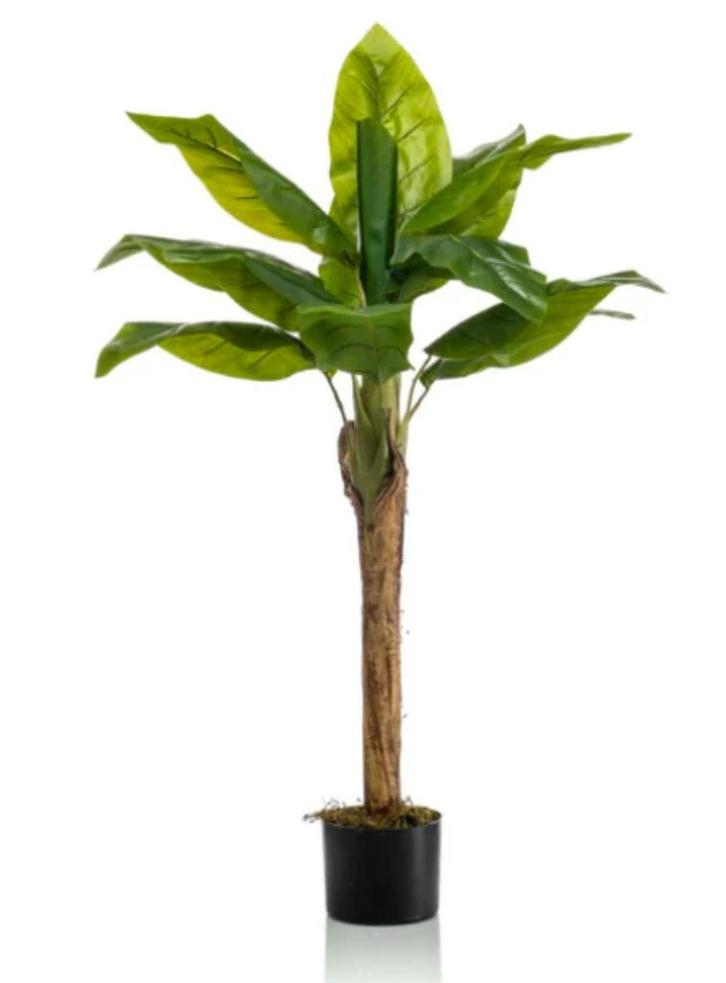 kunst banana tree 110cm, Huis en Inrichting, Kamerplanten, Minder dan 100 cm, Halfschaduw, Ophalen of Verzenden